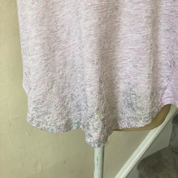 Ivivva Quiet Moments Heather Metallic Splatter Top - Picture 6 of 9